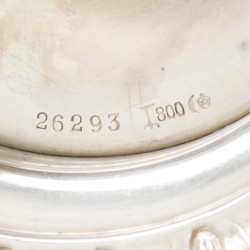 Herdenkingsbokaal / -vaas zilver.