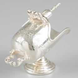 Suikerbak zilver.