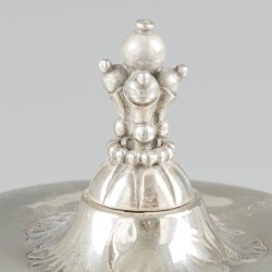 Sigarenaansteker nr. 13 (Denemarken, Kopenhagen, Georg Jensen 1921) zilver.