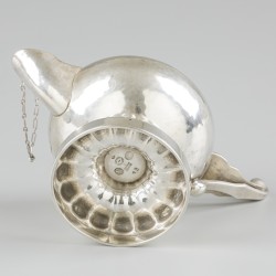 Sigarenaansteker nr. 13 (Denemarken, Kopenhagen, Georg Jensen 1921) zilver.