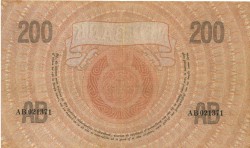 Nederland. 200 gulden . Bankbiljet. Type 1921. Type Grietje Seel. - Zeer Fraai.