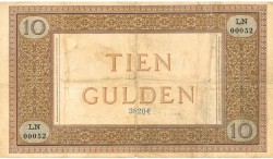 Nederland. 10 gulden . Muntbiljet. Type 1898. - Fraai -.
