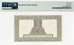 Nederland. 5 gulden. Zilverbon. Type 1944. - Nagenoeg UNC.