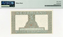 Nederland. 5 gulden . ZIlverbon. Type 1944. - UNC.