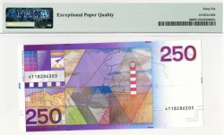 Nederland. 250 gulden . Bankbiljet. Type 1985. Type Vuurtoren. - UNC.