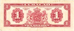 Curaçao. 1 gulden . Currency note. Type 1942. - Very fine.