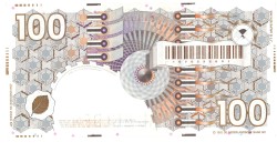 Nederland. 100 gulden. Bankbiljet. Type 1992. Type Steenuil. - Prachtig -