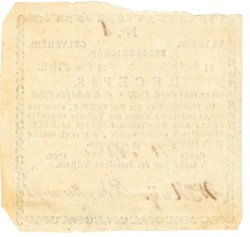 Nederland. 1½ stuiver. Recepisse. Type 1795. Type Gouda. - Fraai / Zeer Fraai.