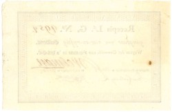 Nederland. 27 gulden . Recepisse. Type 1795. Type Schiedam. - Prachtig.