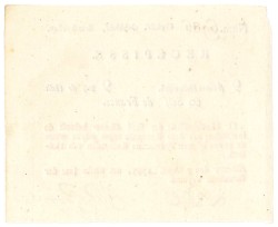 Nederland. 9 stuiver. Recepisse. Type 1795. Type Alkmaar. - Prachtig.