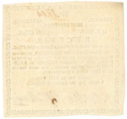 Nederland. 2¼ stuiver. Recepisse. Type 1795. Type Gouda. - Zeer Fraai / Prachtig.