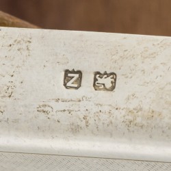 Sigarendoos zilver.