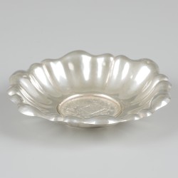 Muntschaaltje zilver.