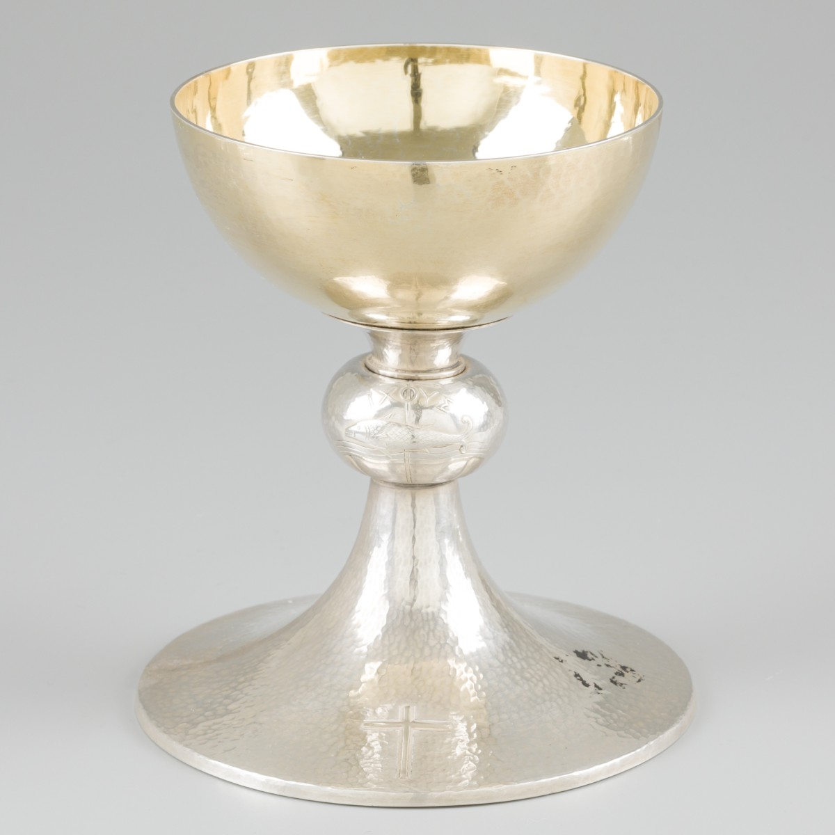 Miskelk zilver.