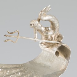 Delicatesse-schaal zilver.