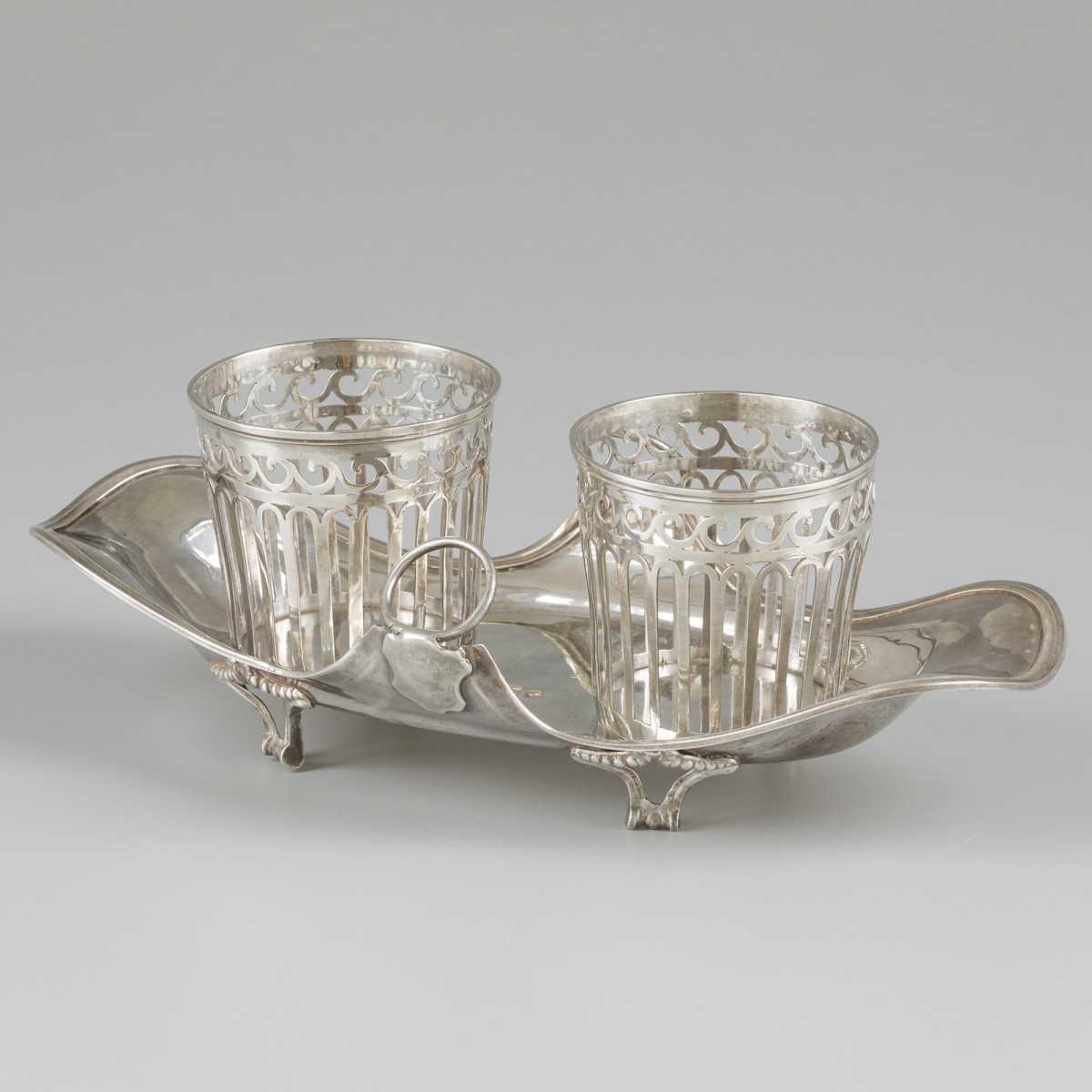 Cruet-stand 1789 (Parijs, René Pierre Ferrier 1775-1793) zilver.