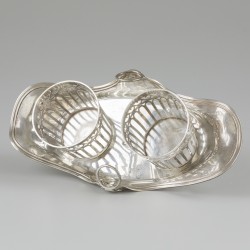 Cruet-stand 1789 (Parijs, René Pierre Ferrier 1775-1793) zilver.