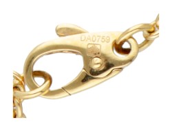 Cartier 18 kt. tricolor gouden 'Love Knot Charm' armband.