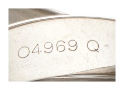  Les Must de Cartier 18 kt. witgouden 'Or, Amour et Trinity' ring.