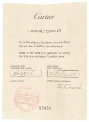 Cartier 18 kt. geelgouden 'Agrafe' collier.