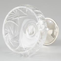 Tazza kristal/zilver.