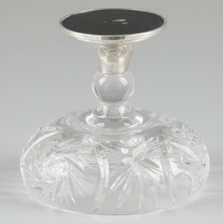 Tazza kristal/zilver.