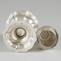 Suikerstrooibus zilver.