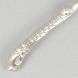 Gelegenheidslepel (Noord-Nederland mogelijk Friesland 17/18 eeuw) zilver.