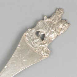 Gelegenheidslepel zilver.
