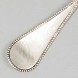 Taartschep zilver.