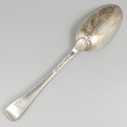 Dinerlepel (Zwolle, Cornelis Stegman 1756-1792) zilver.