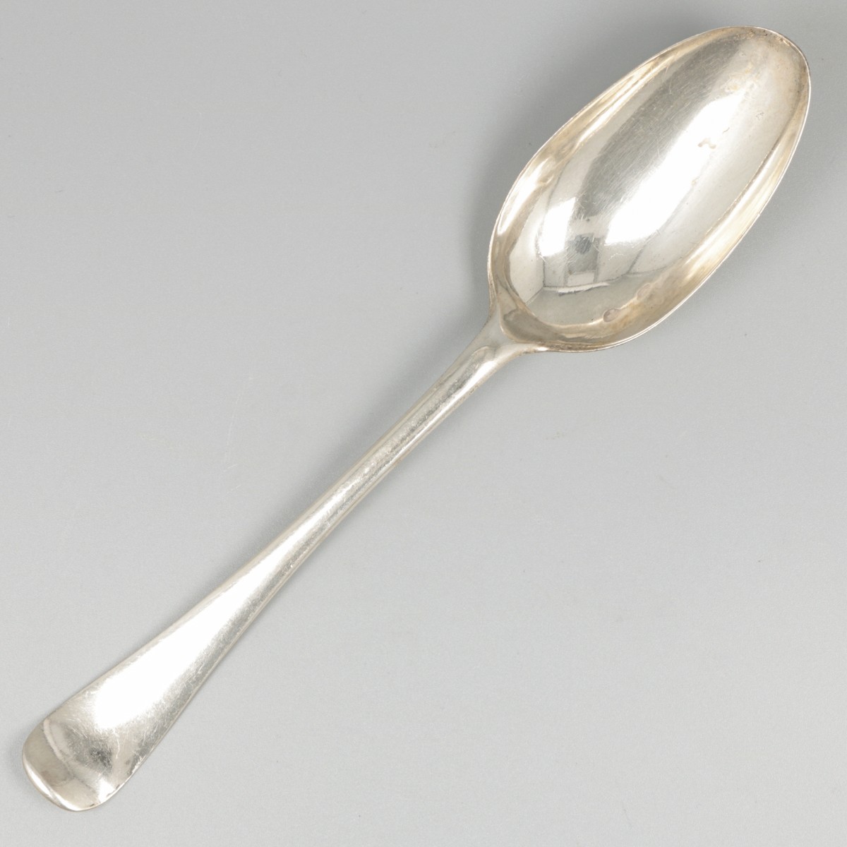 Dinerlepel (Zwolle, Cornelis Stegman 1756-1792) zilver.