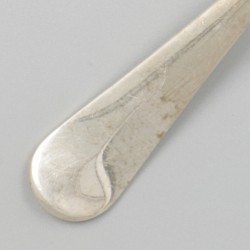Spiegeleischep zilver.