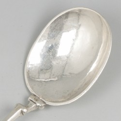Gelegenheidslepel (Nederland Groningen 1670-1671) zilver.