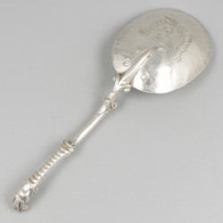 Gelegenheidslepel (Nederland Groningen 1670-1671) zilver.