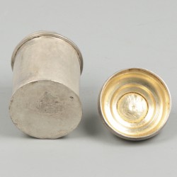 Chrismatorium-doosje zilver.