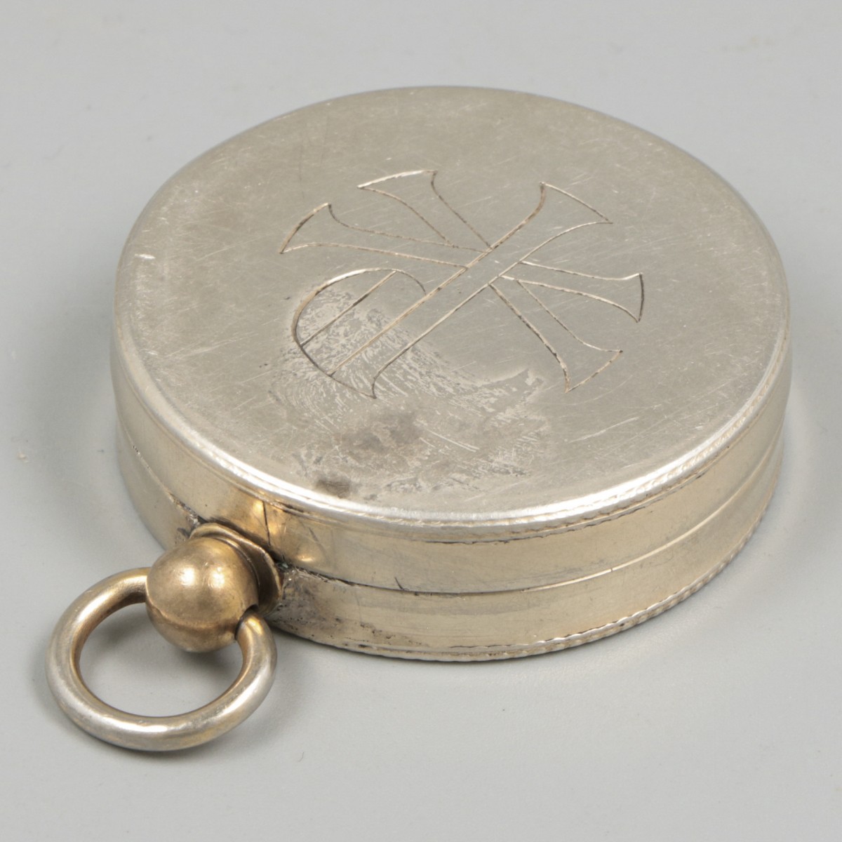 Hostidoosje zilver.