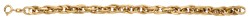 18 kt. Geelgouden Prince of Wales schakelarmband.