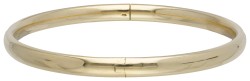 14 kt. Geelgouden bangle armband.