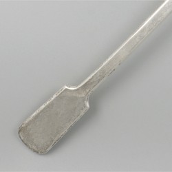 Groot model brijlepel (Malta, 18e eeuw?) zilver.