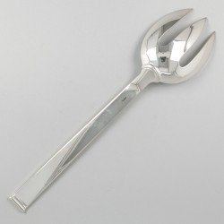 Salade serveervork Christofle Sterling, model Commodore, zilver.
