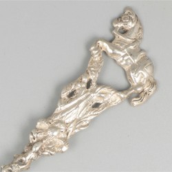Gelegenheidslepel zilver.