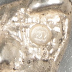 Gelegenheidslepel zilver.