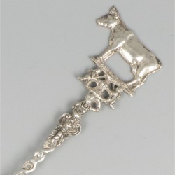 Gelegenheidslepel zilver.