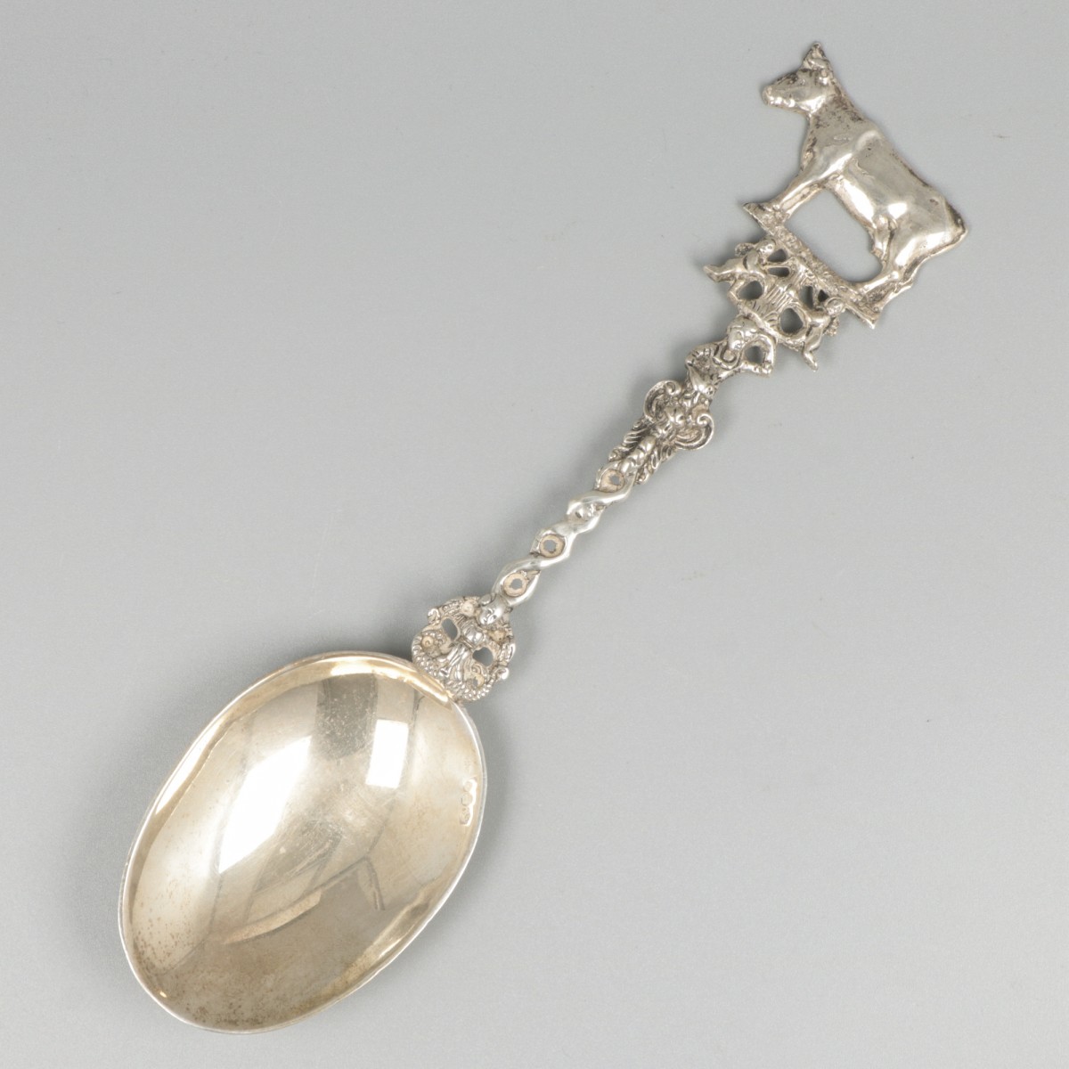 Gelegenheidslepel zilver.