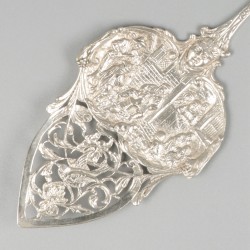Gelegenheids-taartschep zilver.