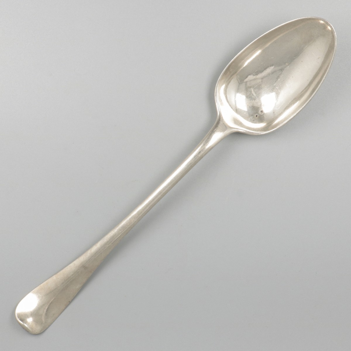 Groentelepel (18e eeuw) zilver.