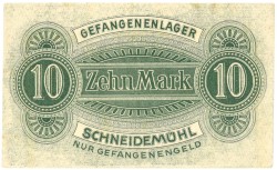 Germany. 3/10 mark. Banknote. Type ND. - Very fine.