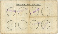 Great-Britain. 3 pence. Bon. Type Prisoners of war camps. - Very fine -.