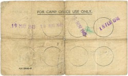 Great-Britain. 6 pence. Bon. Type Prisoners of war camps. - Fine -.